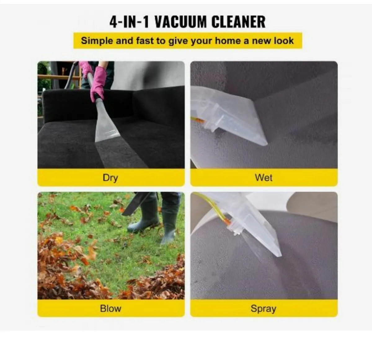 Wet Dry Vacuum Cleaner - Image 2