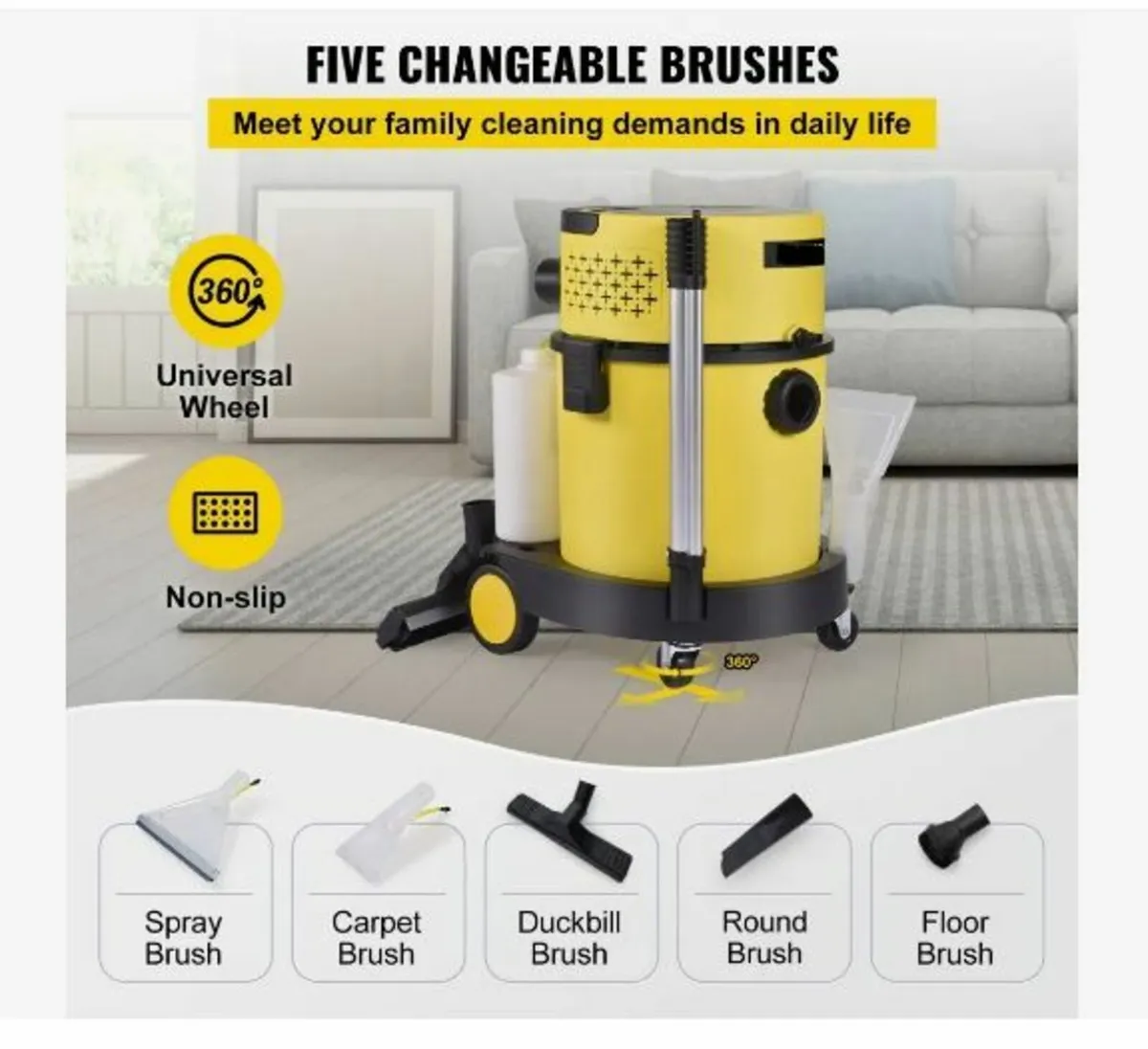 Wet Dry Vacuum Cleaner - Image 4