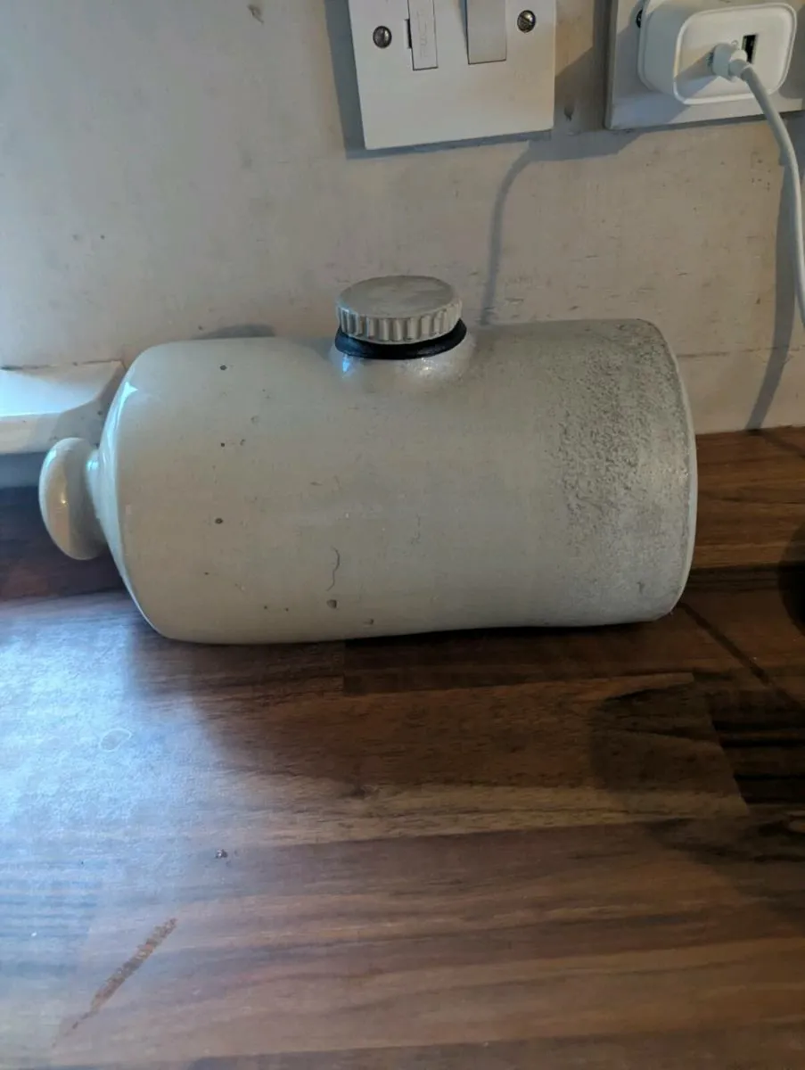 Antique hot water bottle 3 point - Image 2