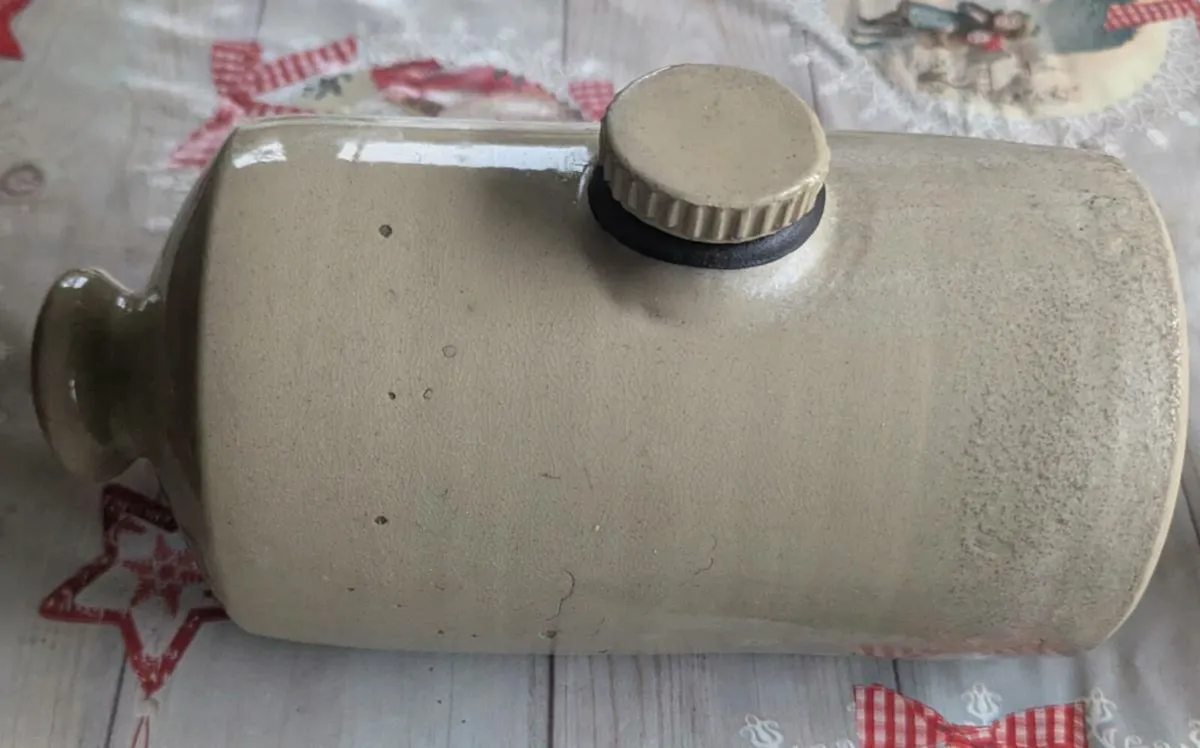 Antique hot water bottle 3 point - Image 3
