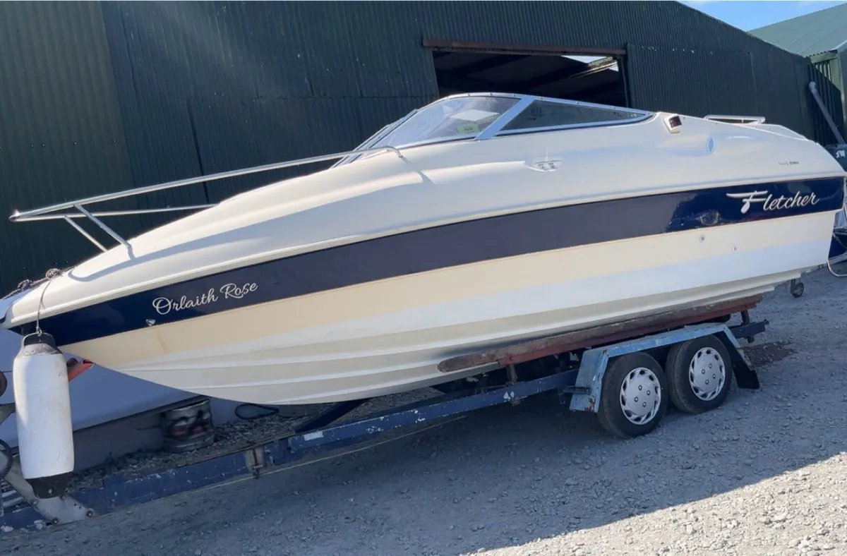 Fletcher 19GTO 115 Yamaha Outboard - Image 1