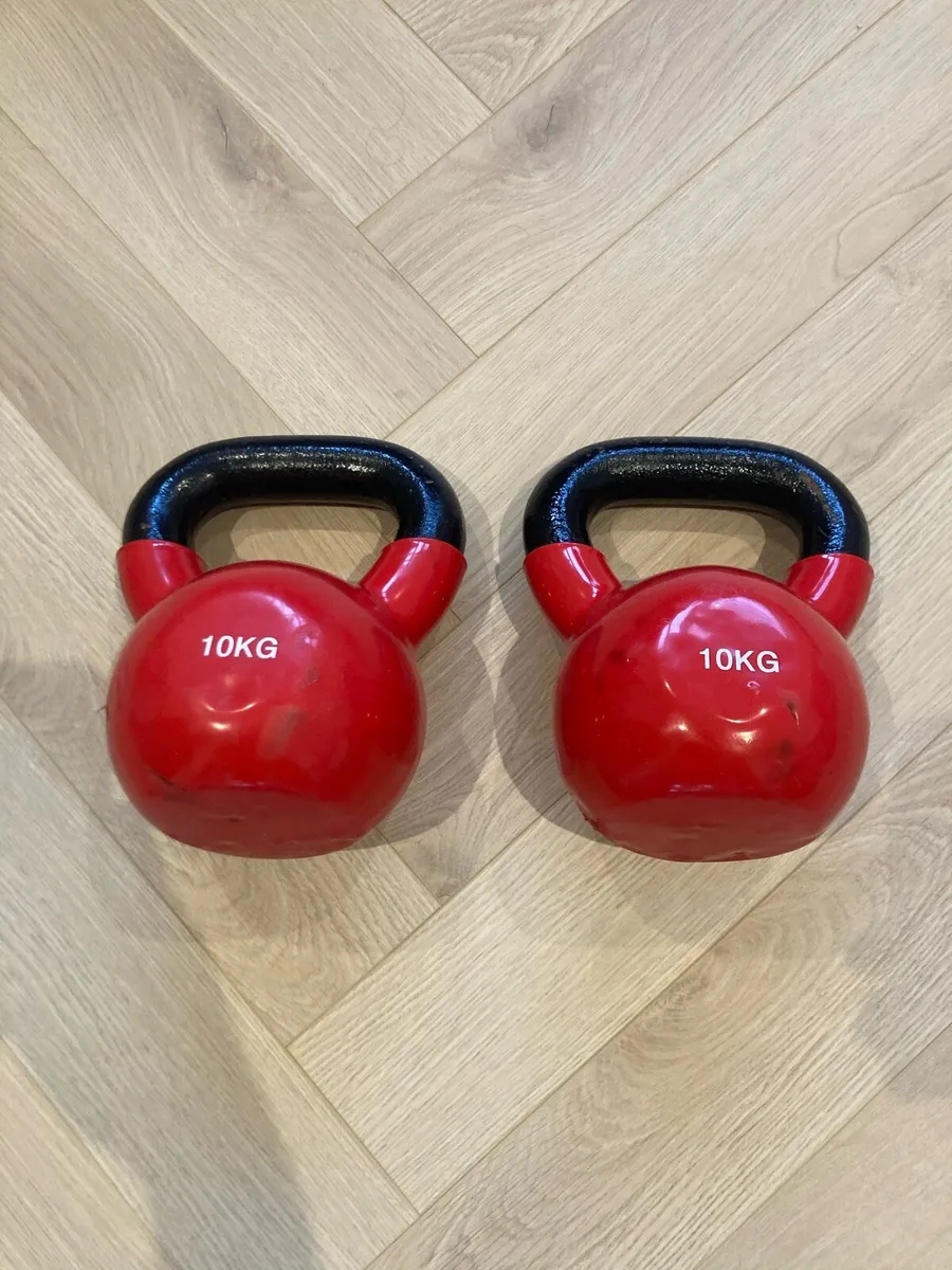 Kettlebells (x2 10kgs) - Image 3