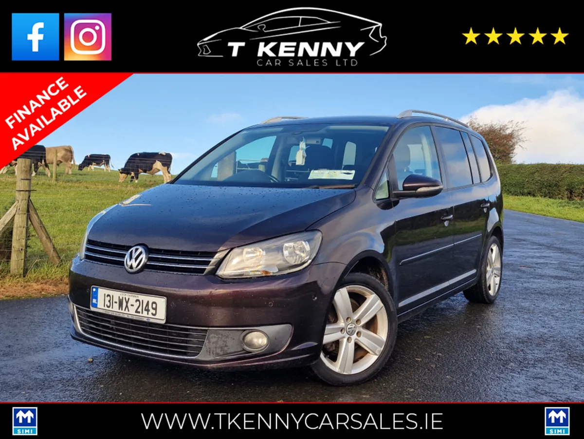 Volkswagen Touran { AS  NEW  7  SEATER  NCT  10/24 - Image 1