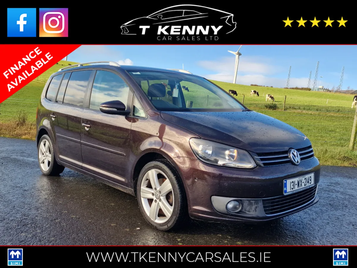 Volkswagen Touran { AS  NEW  7  SEATER  NCT  10/24 - Image 4