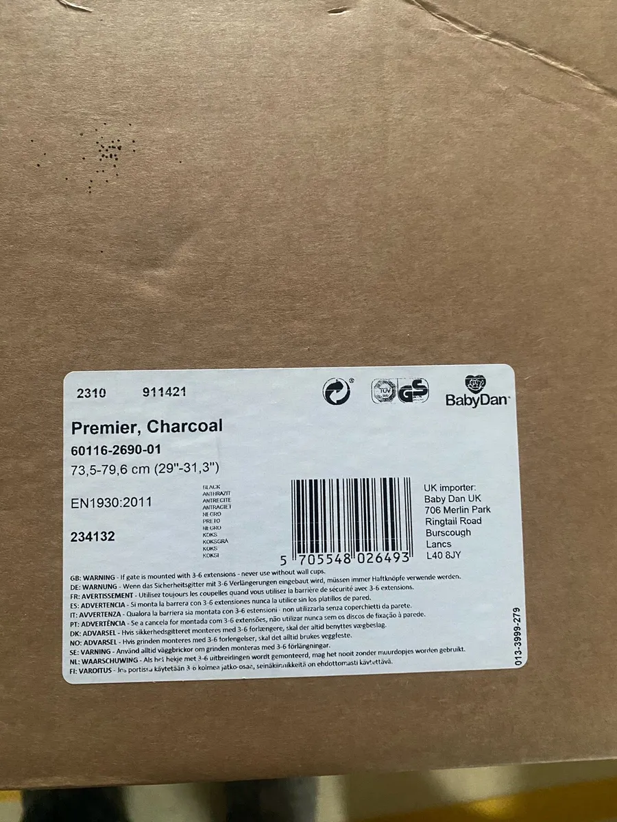 Baby Dan Safety Gates x2 plus extensions - Image 2