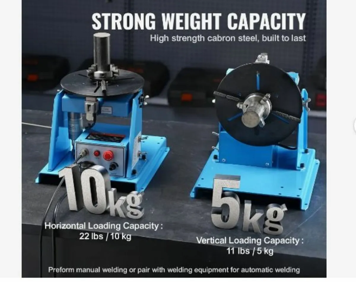 Rotary Welding Positioner 10KG, 0-90° Welding - Image 3