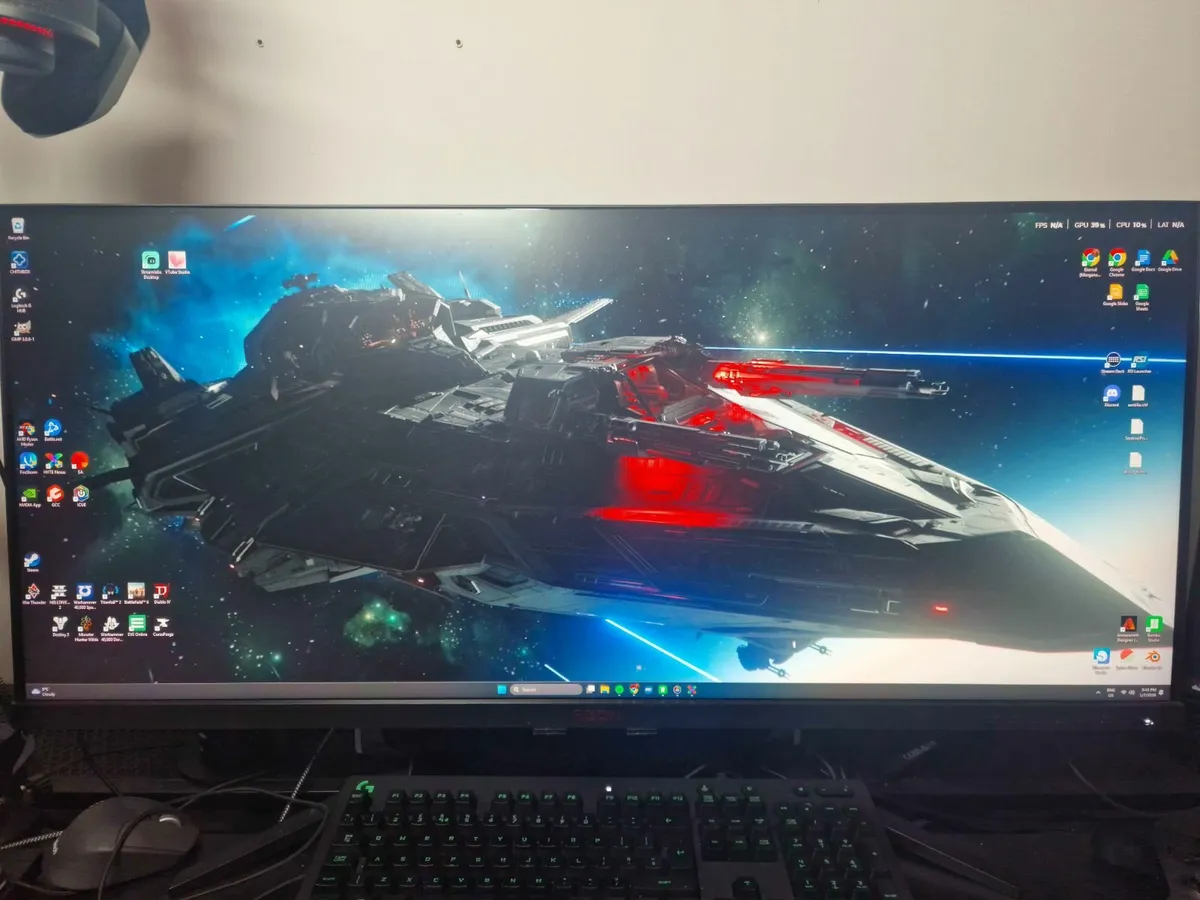 AOC AGON AG405UXC – 40″ Ultrawide Gaming Monitor ( - Image 1