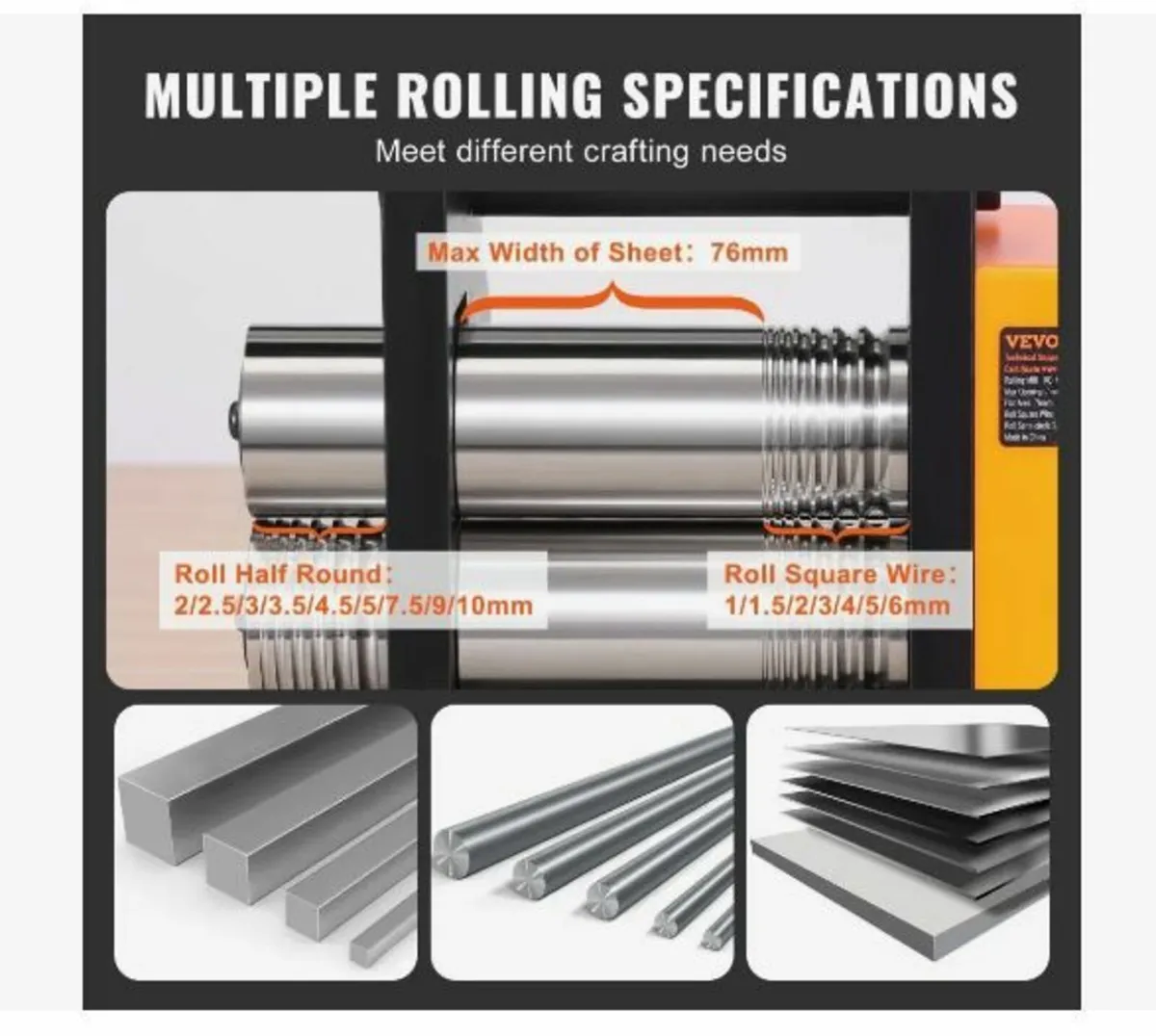 Rolling Mill, 3"/76 mm Jewelry - Image 4