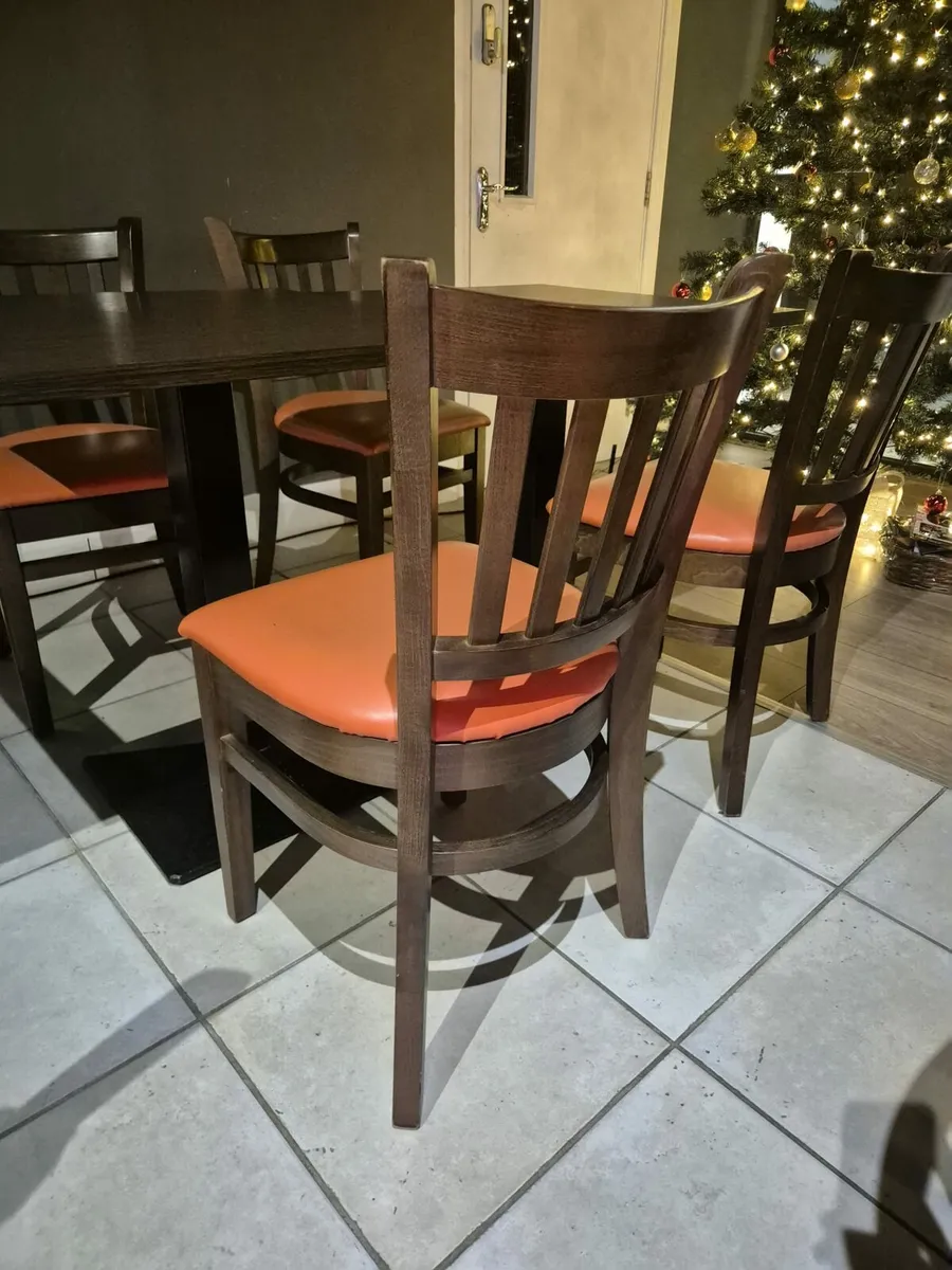 Cafe Table and Chairs - Image 3