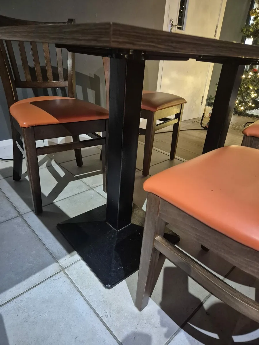 Cafe Table and Chairs - Image 4