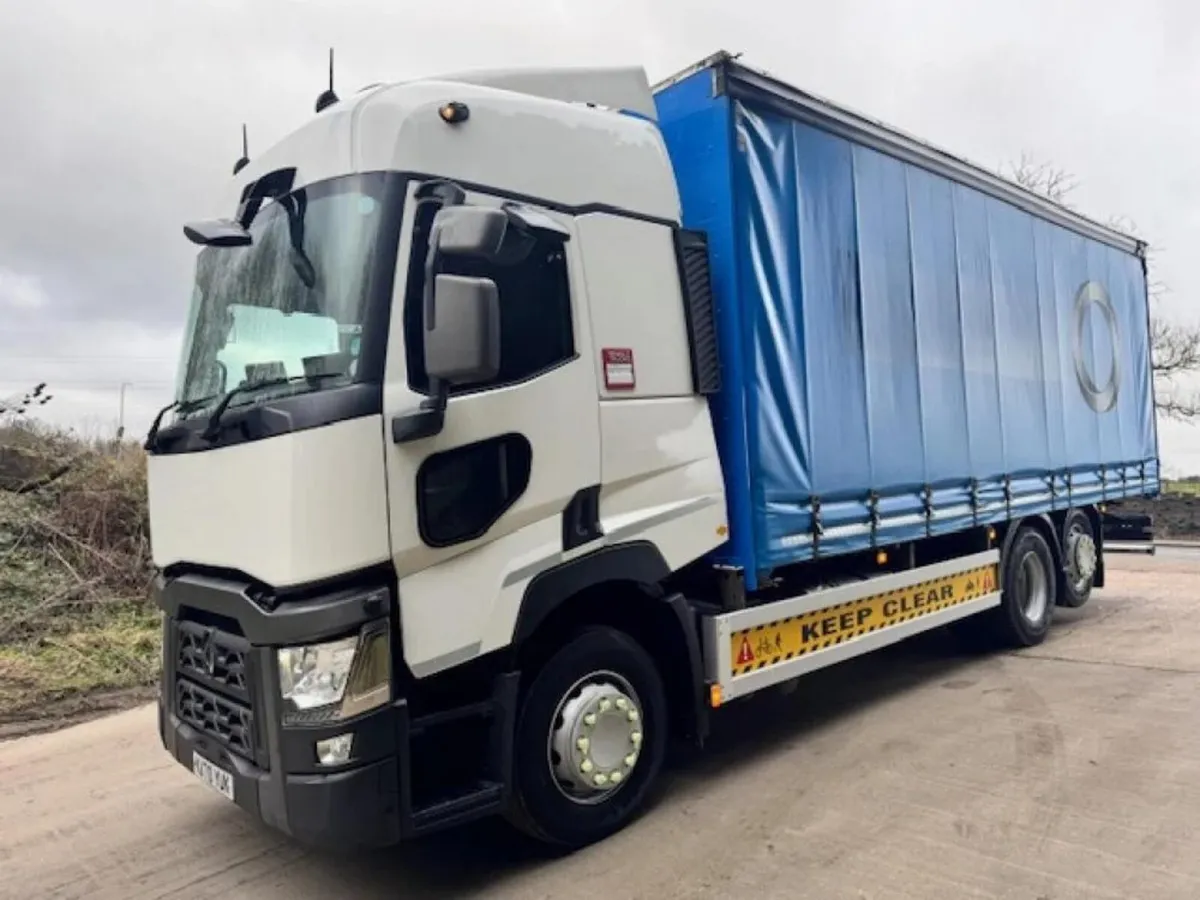 2020 RENAULT T380 6X2 CURTAIN-SIDER DRAW-BAR SPEC - Image 3