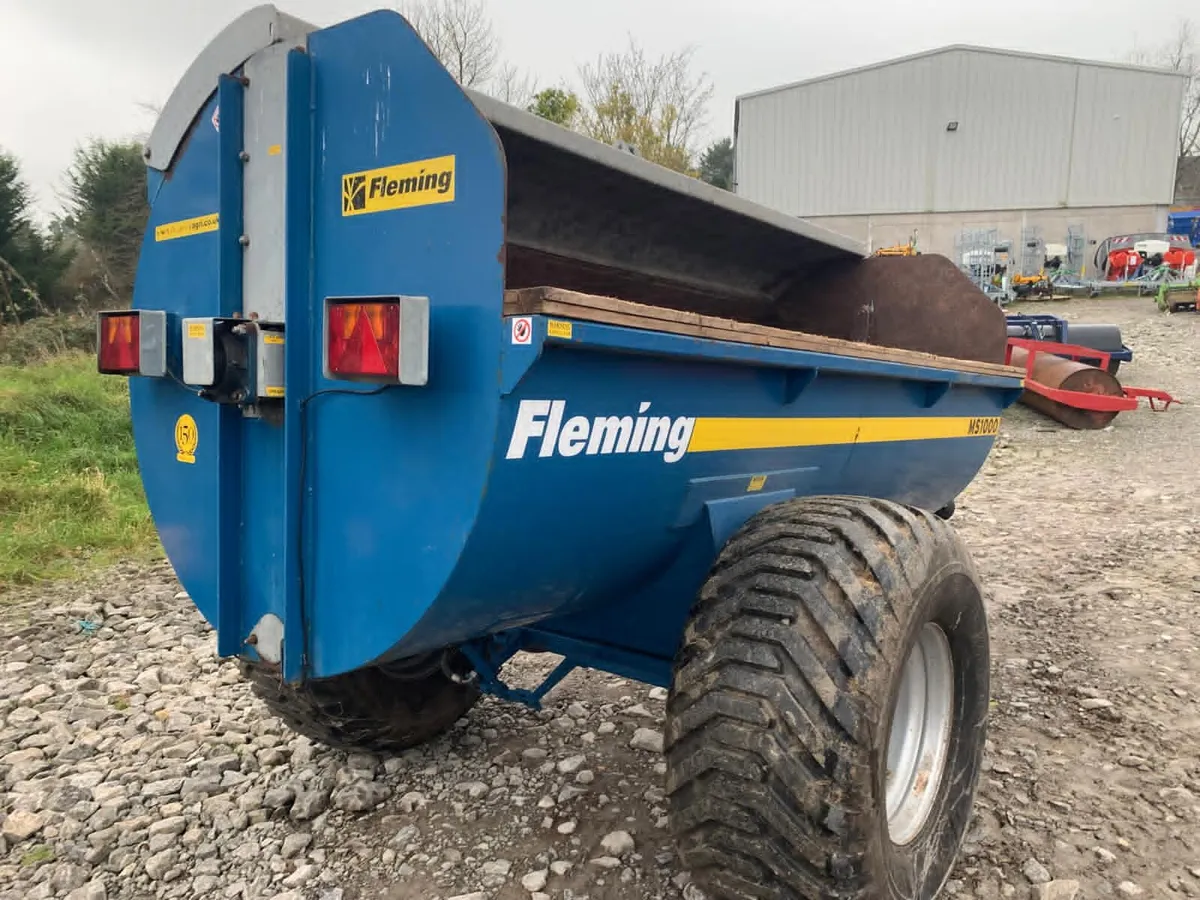 FLEMING MS1000 ROTASPREADER, 2016 - Image 3
