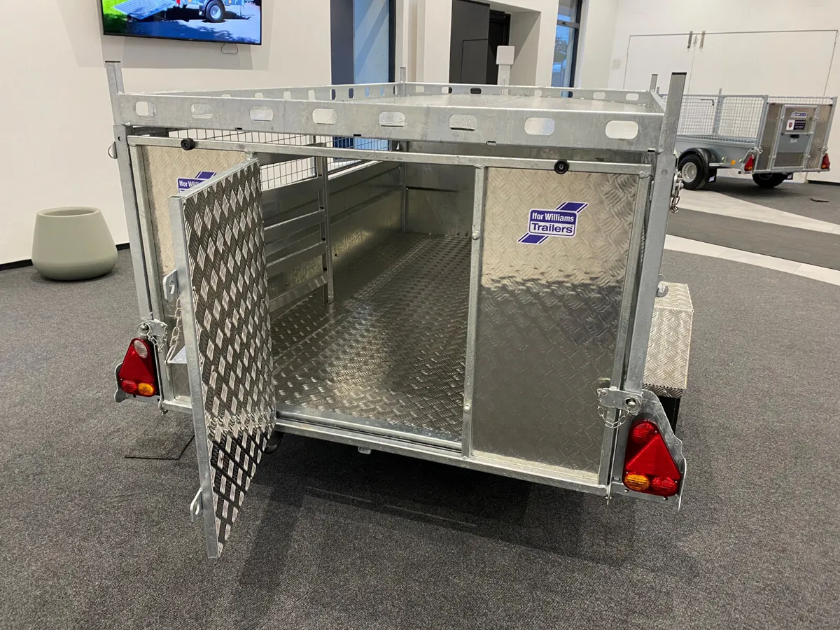 T823761  Q8e  8'2'' x  4'9'' Ifor Williams Trailer - Image 4