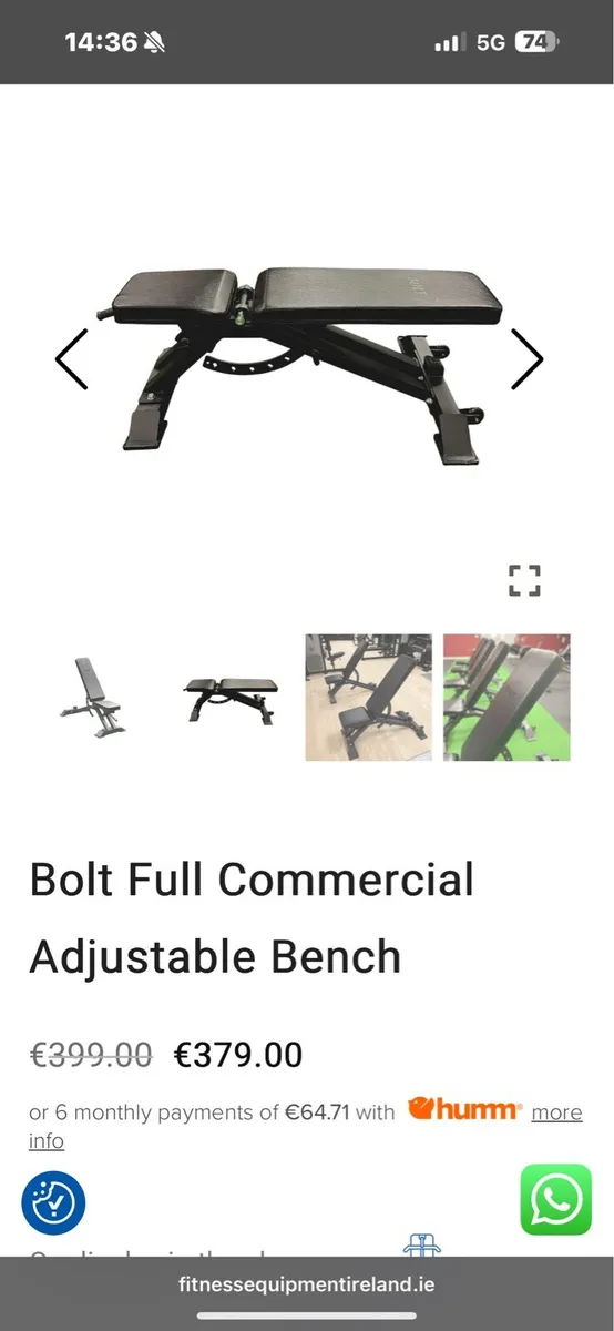 COMMERCIAL GYM SPEC POWER RACK + VERY HEAVY BENCH - Image 3