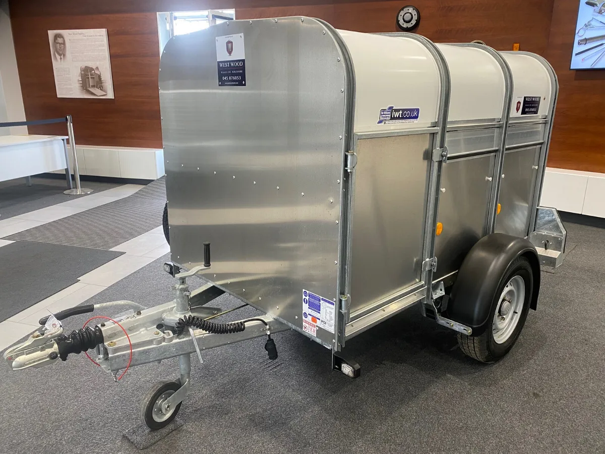 T827317 P6 Pig & Sheep Trailer Ifor Williams - Image 2