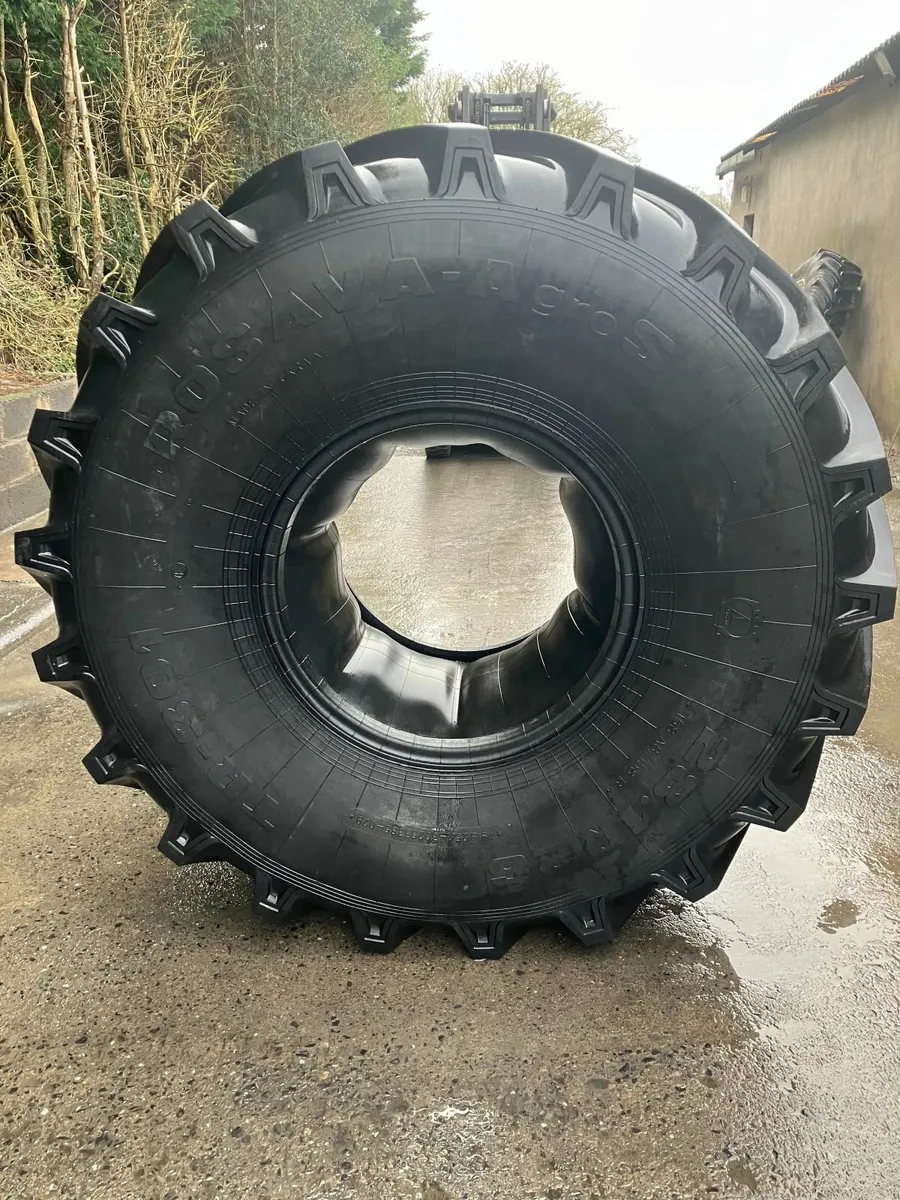 2 x Brand New Tanker Tyres - 28.1 R26 Rosava-Agro - Image 1