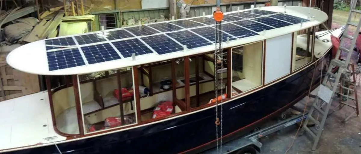 200W Flexible Solar panel Kit Boat Camper Cruiser - Image 2