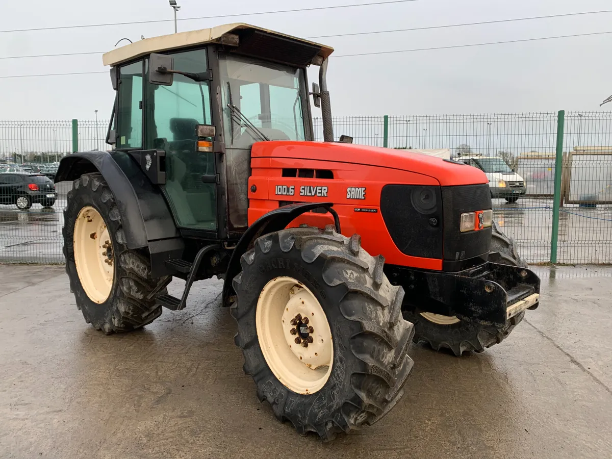 1997 SAME SILVER 100.6 4WD TRACTOR FOR AUCTION - Image 4
