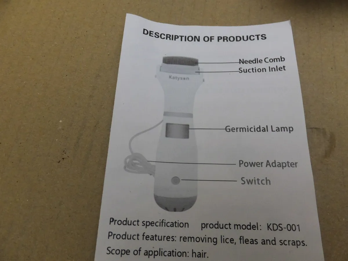 tick - lice removal comb - Image 2