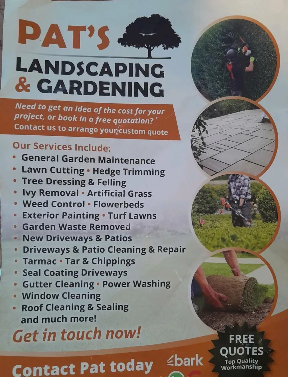 Hi folks pat here from pats landscap garden servic - Image 1