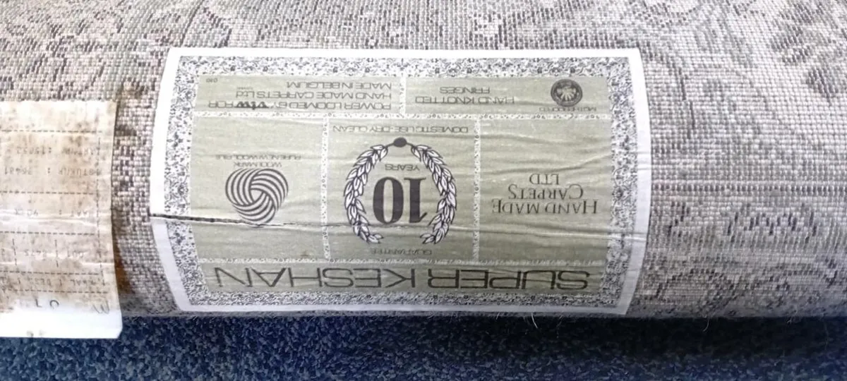 Original Keshan Wool Rug - Image 4