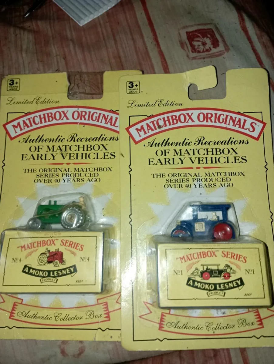 VINTAGE MATCHBOX ORIGINAL. OF EARLY VEHICLES - Image 1