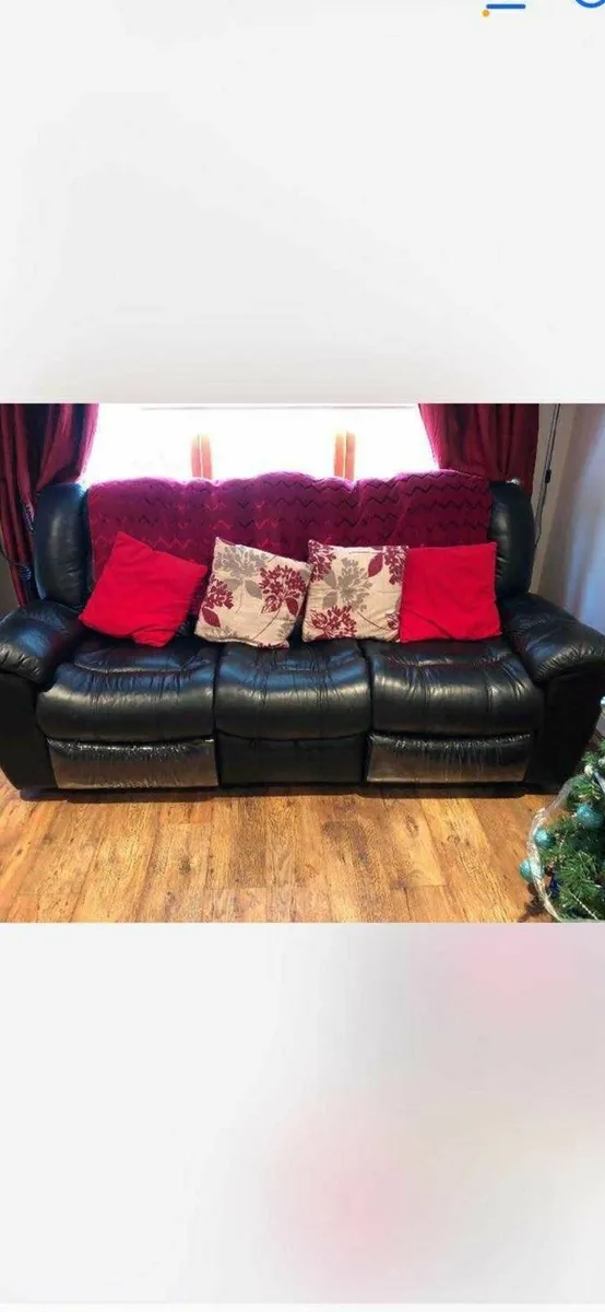 Leather sofa FREE****** - Image 3