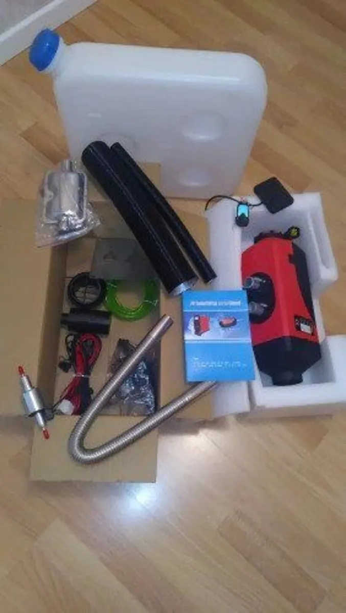 8kW Diesel heater for Work Van Shed Garage - Image 3