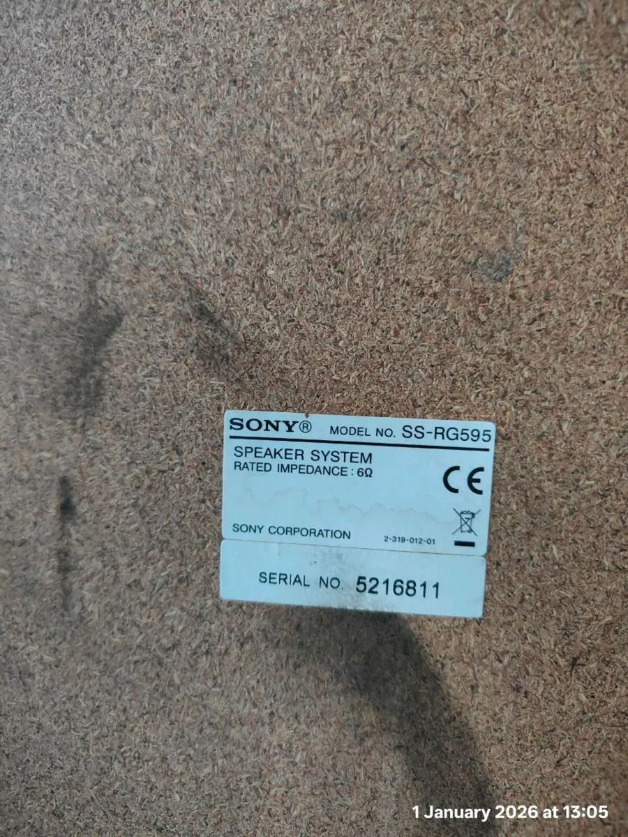 Sony speakers - Image 1