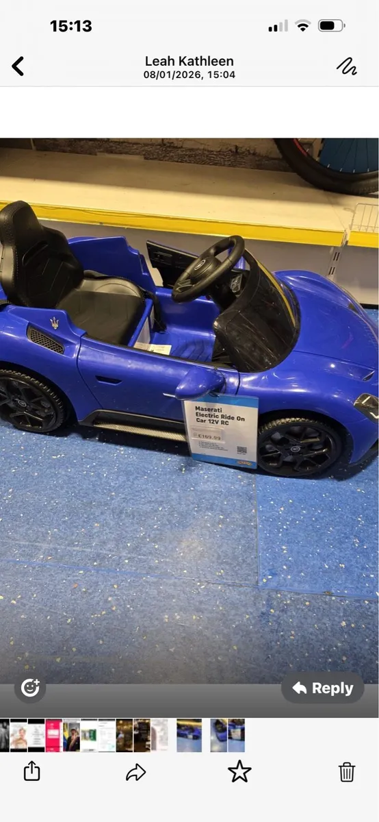 Maserati Electric Toy Car - Image 1