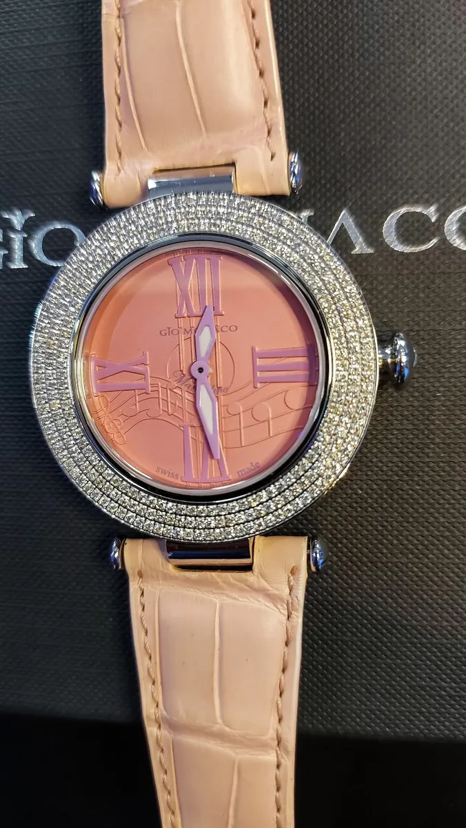 Gio Monaco Mandolino 1.7 ct diamonds watch - Image 1