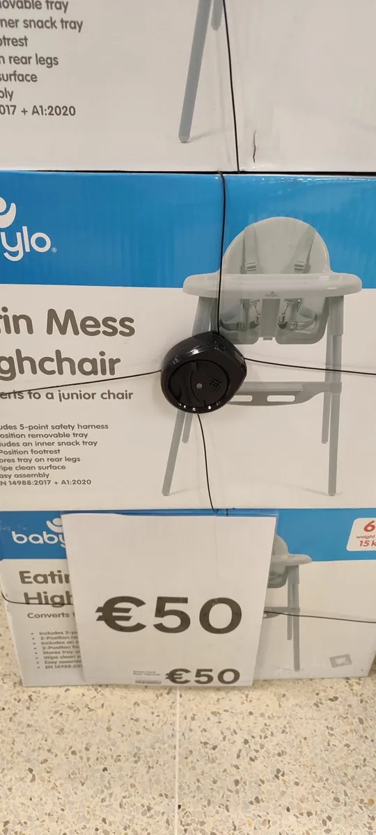 New highchair and steriliser - Image 2