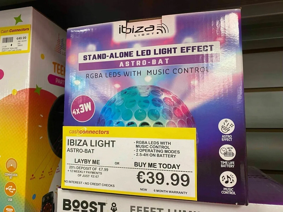 Astro Bat LED Light Ball BRAND NEW - Image 3