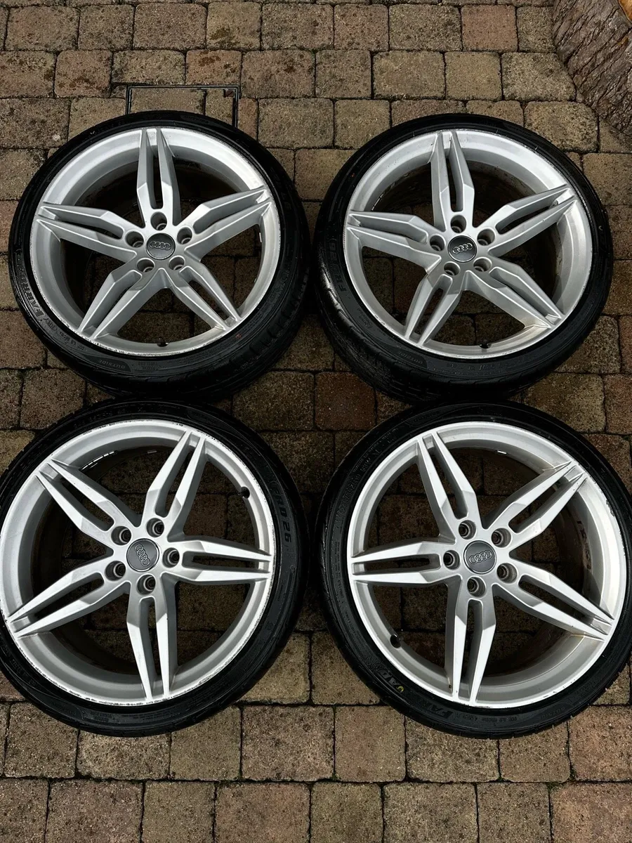 19” Audi Genuine Alloys Brand New Tyres - Image 1