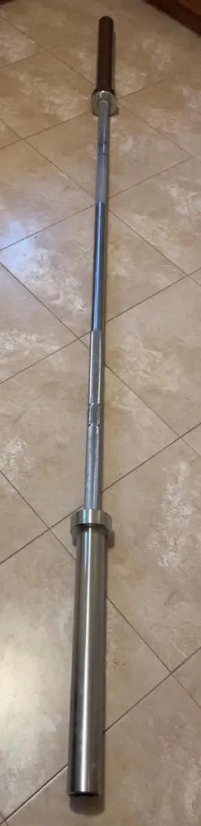 Barbell and Full Bumper Plate Set - Image 2