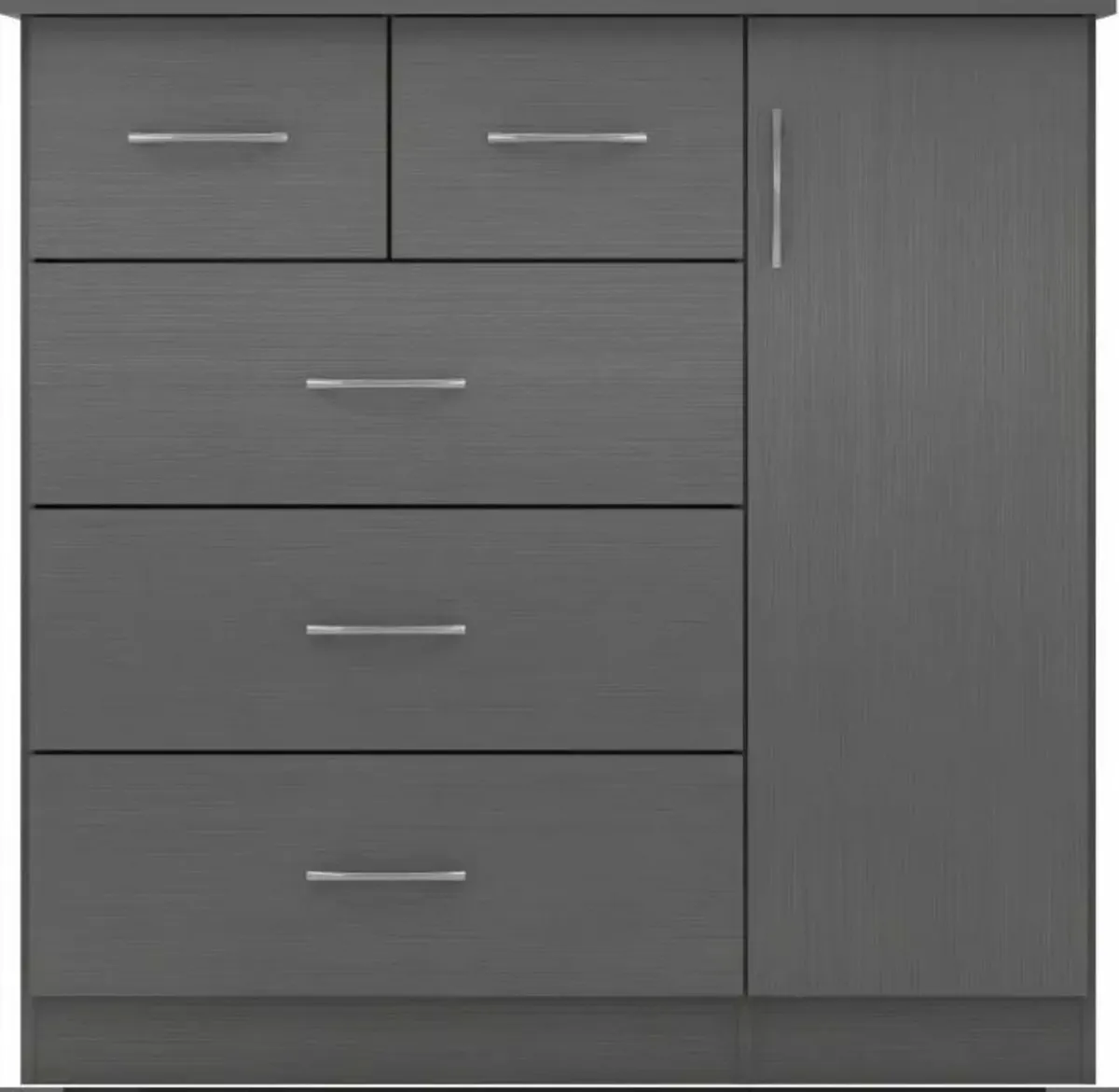 Nevada 5 Drawer Low Wardrobe. Free delivery 🚚 - Image 2