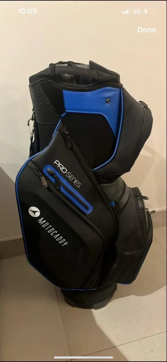 Motocaddy pro series cart bag - Image 3
