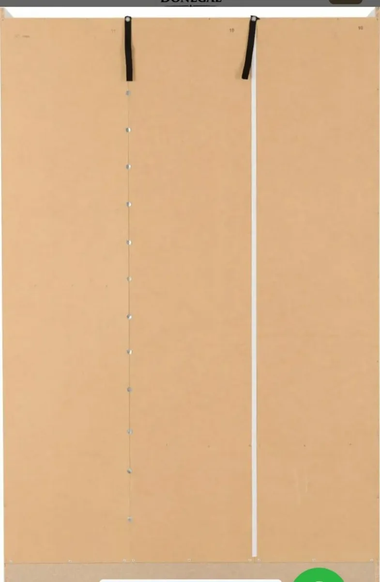 Nevada 3 Door 2 Drawer Mirrored Wardrobe - Image 2