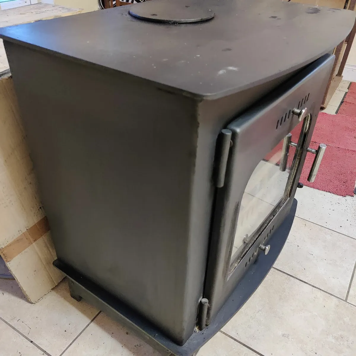 Boru 30kW stove with back boiler - Image 2