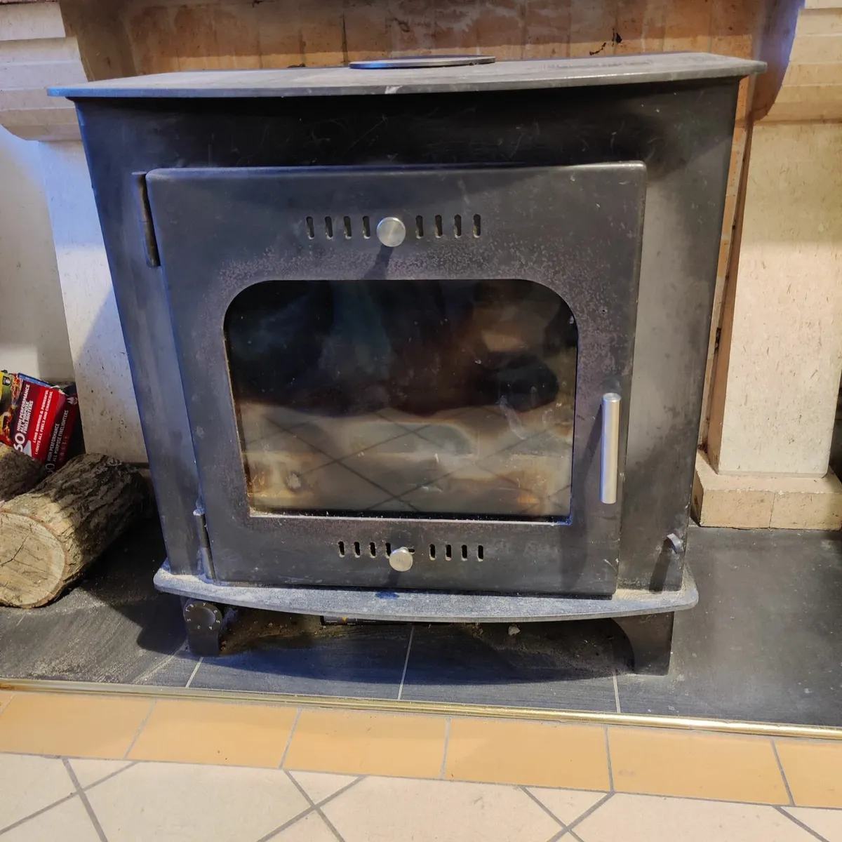 Boru 30kW stove with back boiler - Image 4