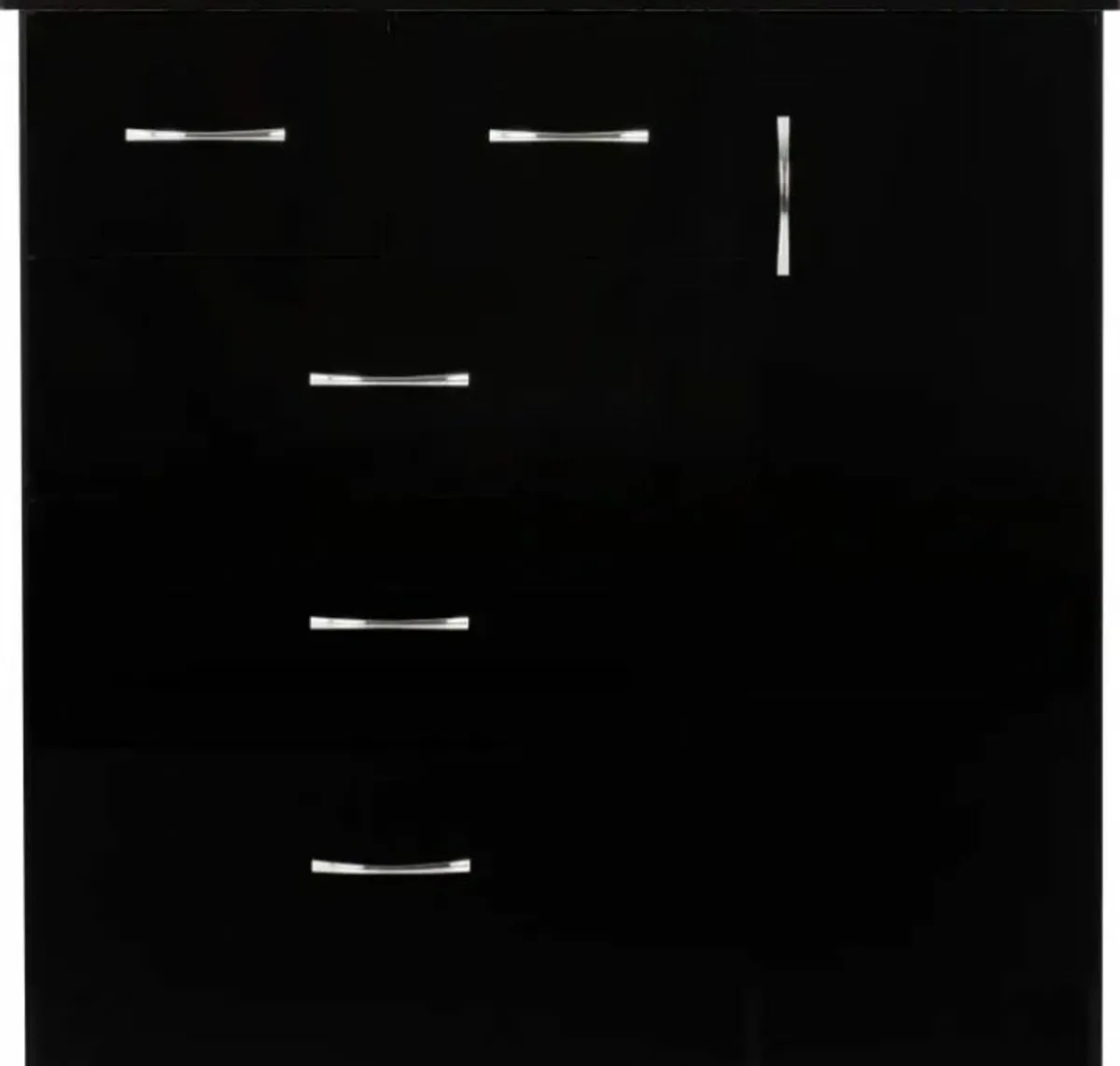 Nevada 5 Drawer Low Wardrobe. Free home delivery - Image 3