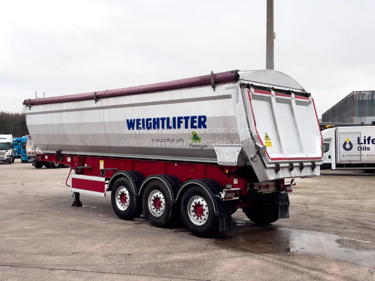 2021 WEIGHTLIFTER HALF-PIPE TIPPING TRAILER - Image 4