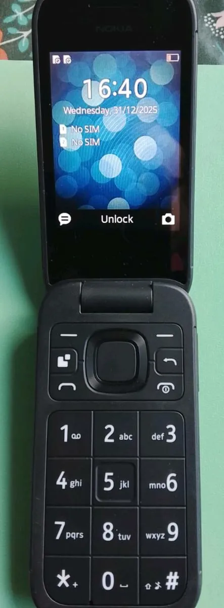 Unlocked Nokia 2660 Flip Phone - Image 1