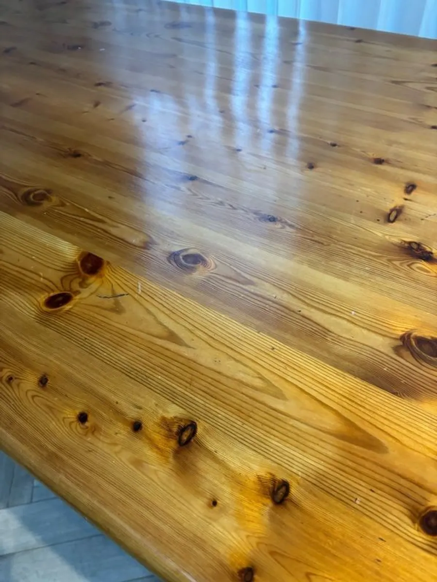 Solid Wooden Table - Image 2