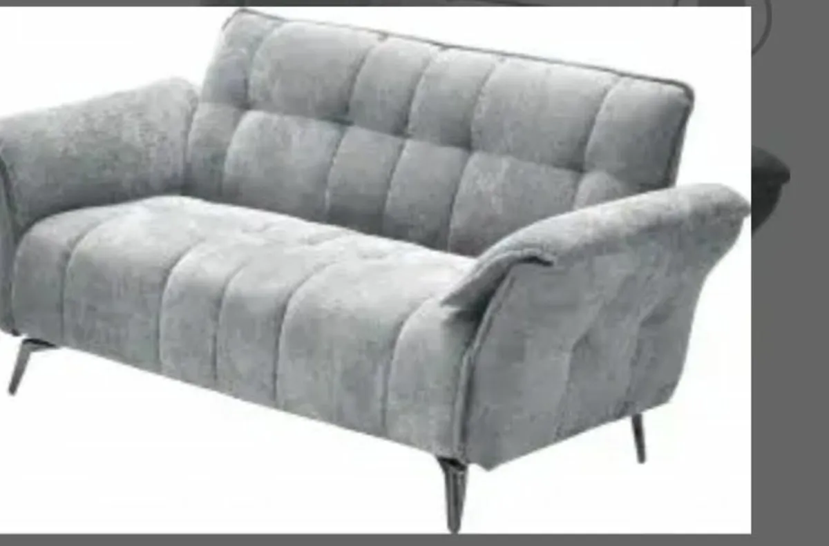 Amalfi 3 Seater Sofa Grey Fabric. Free home  🚚 - Image 3