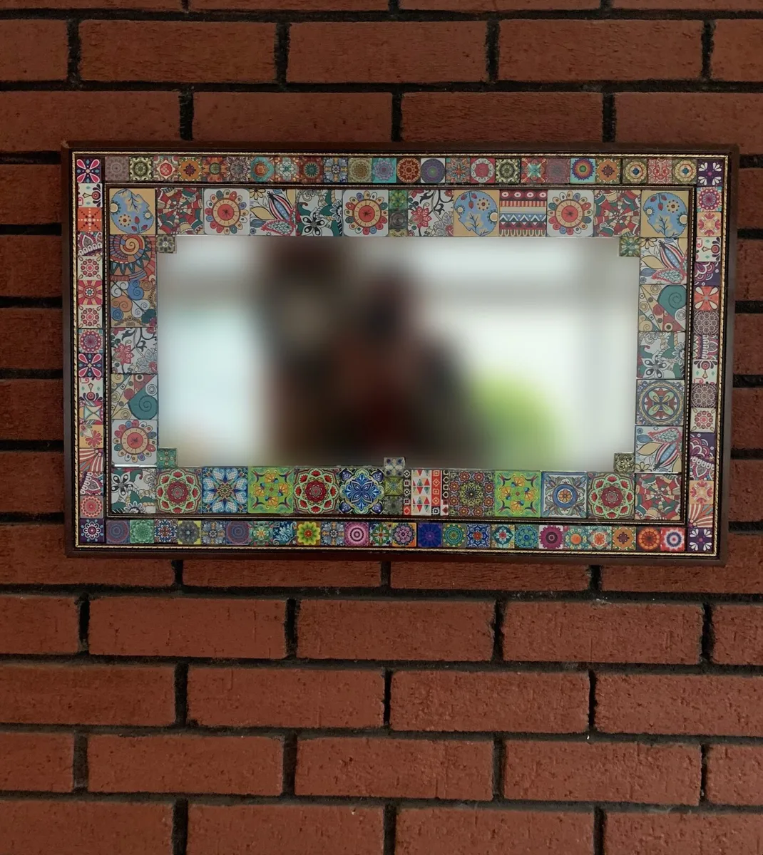 Mosaic Tiled Style Mirror