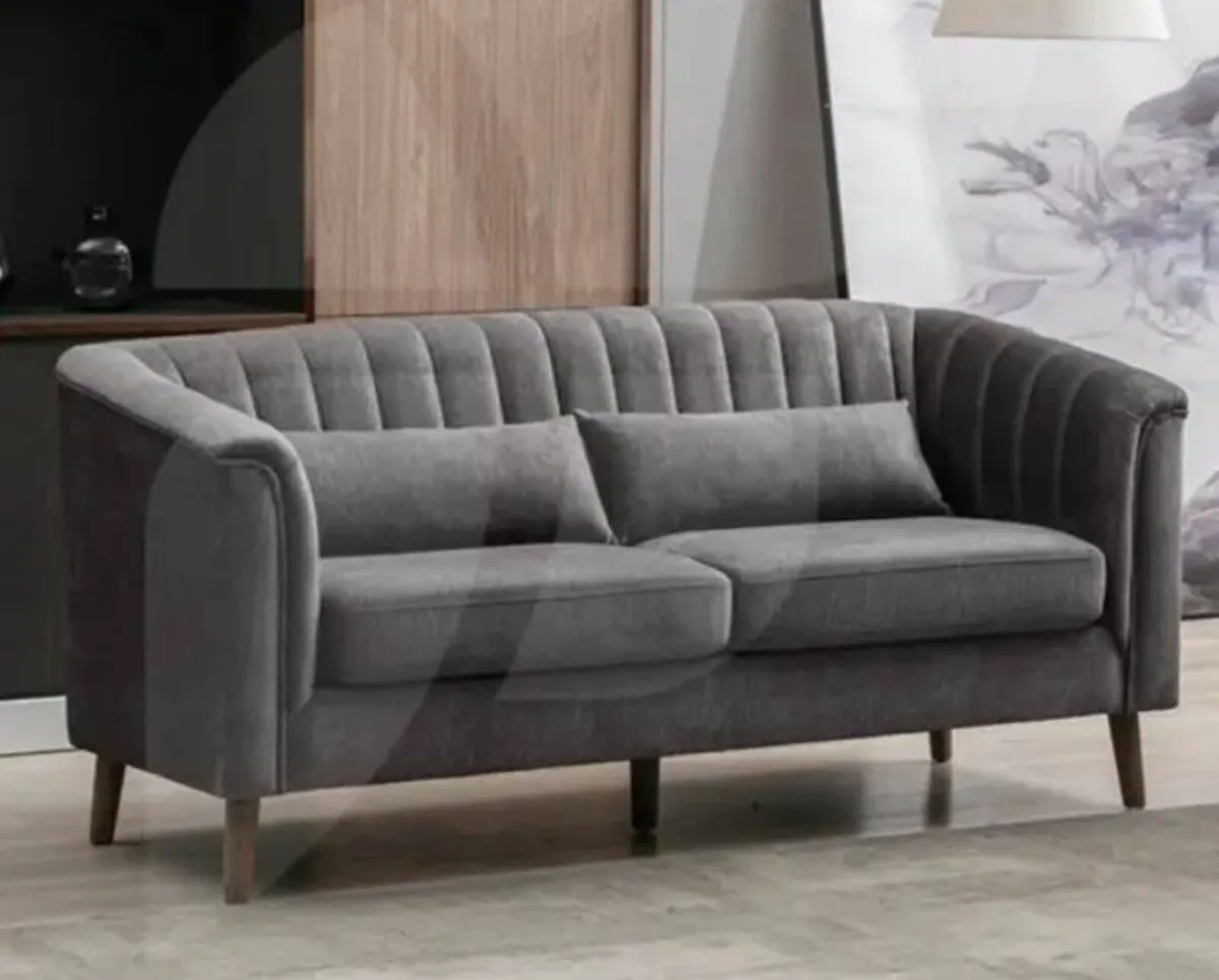 Charlotte 3 Seater Graphite. Free home delivery 🚚 - Image 1