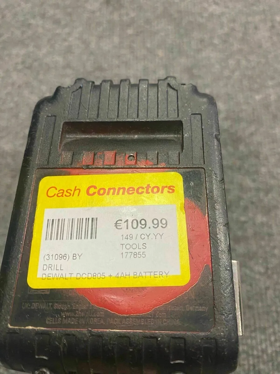 Dewalt DCD805 Drill + 4AH Battery - Image 4