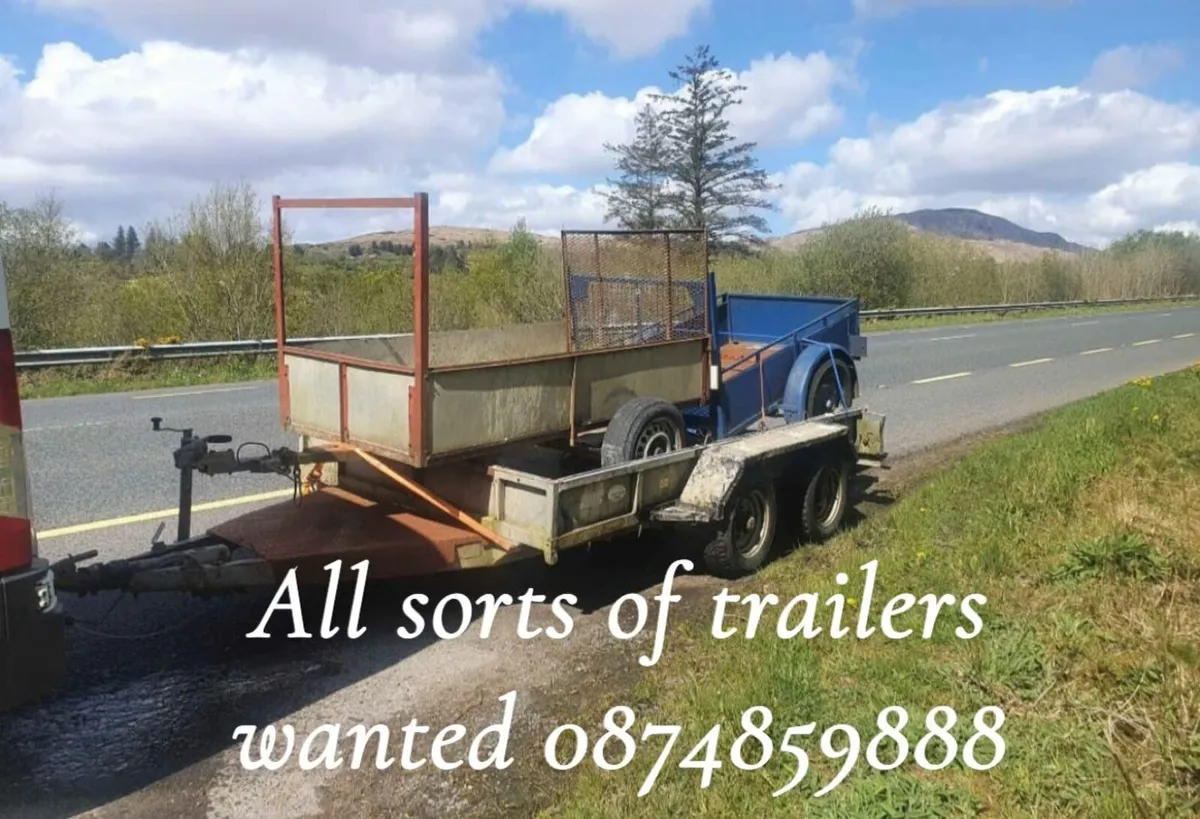 All sorts trailers wanted - Image 3