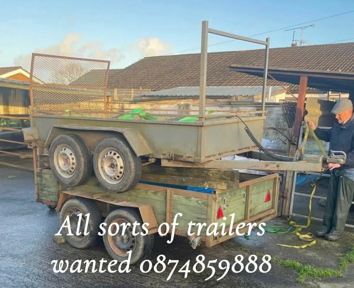 All sorts trailers wanted - Image 4